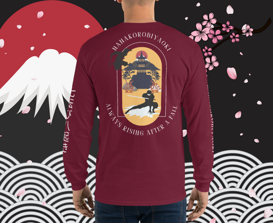 Nanakorobiyaoki - "Always Rising after a fall” Long sleeve