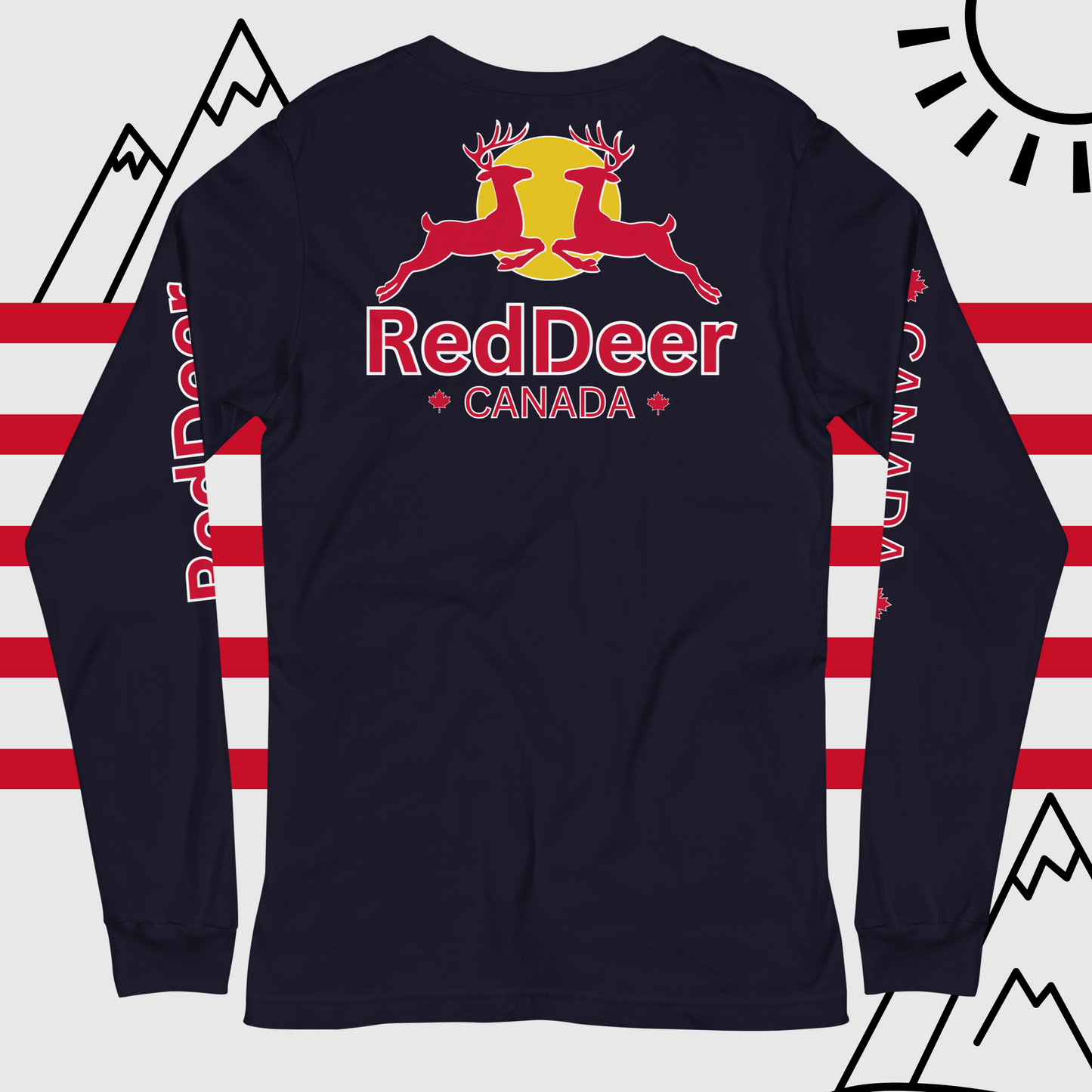 Red Deer Canada Long-sleeve Shirt