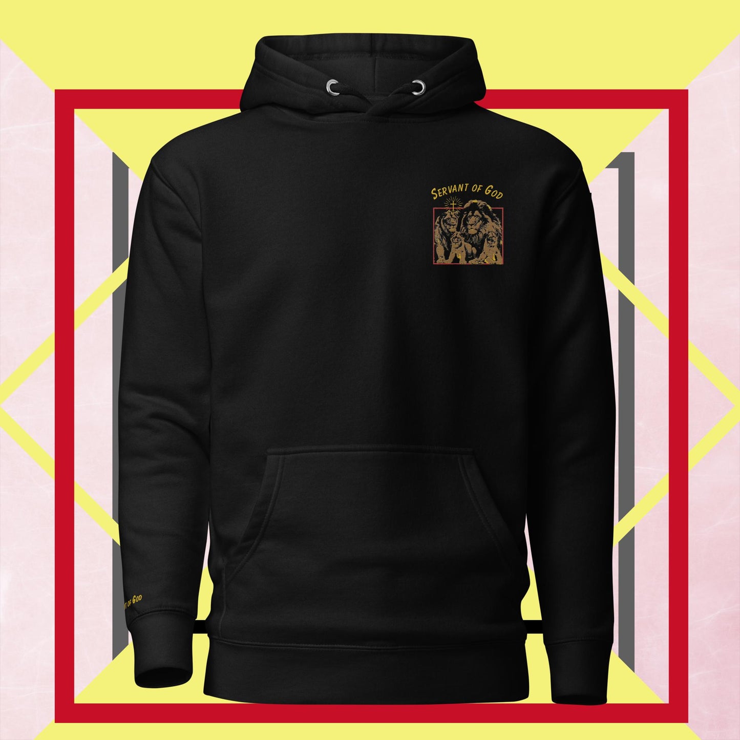 Lion Family - Servant of God - hoodie